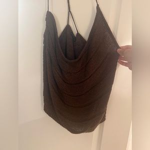 J Lux label knit top